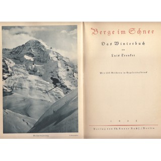 Berge im Schnee das Winterbuch - Luis Trenker