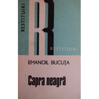 Capra neagra - Emanoil Bucuta