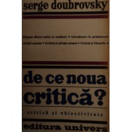 De ce noua critica? - Serge Doubrovsky