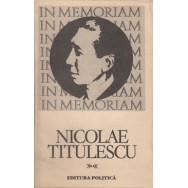 In memoriam Nicolae Titulescu - Ion Grecescu