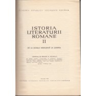 Istoria literaturii romane, vol. II (de la scoala ardeleana la junimea) - Al. Dima, Emil Petrovici