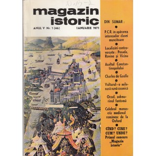 Magazin istoric, anul V, nr. 1, ianuarie 1971 - Colectiv