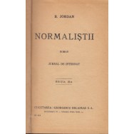 Normalistii, jurnal de internat, editia III-a - B. Jordan