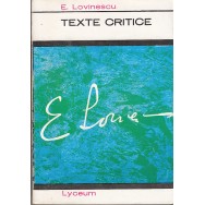 Texte critice - E. Lovinescu