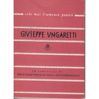 Cele mai frumoase poezii - Giuseppe Ungaretti